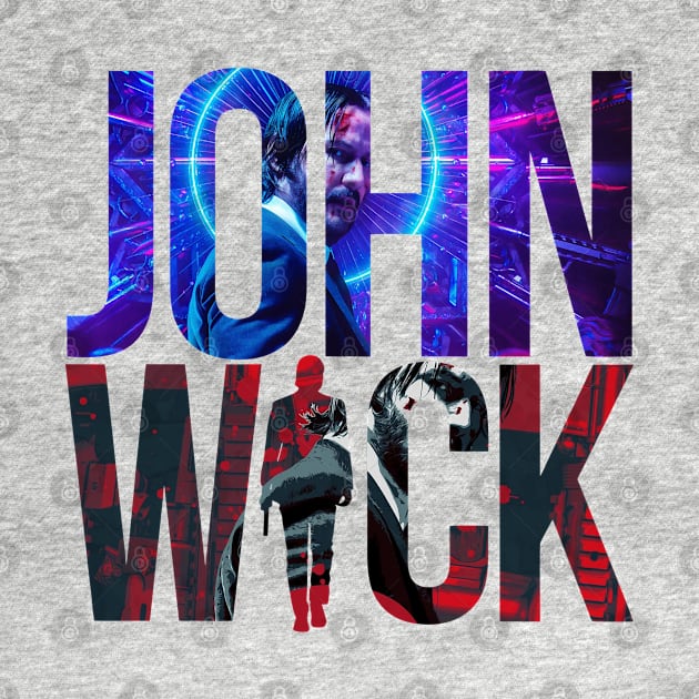 John Wick Rainbow Style by Cika Ciki